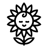 floral monogram · letter K